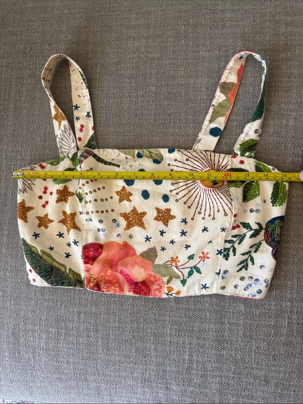 Fille Verao Sem Fim Sun Sun Floral Crop Top - Picture 6 of 7